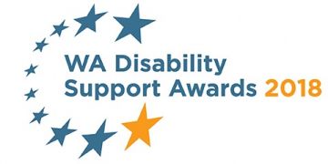 WA Disability Support Awards logo.