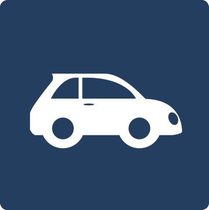 Travel car icon