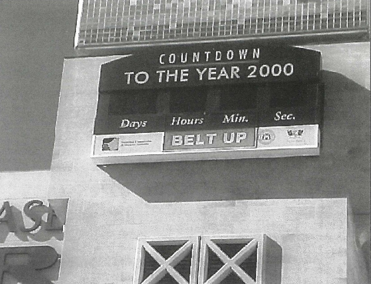 millennium clock 1999