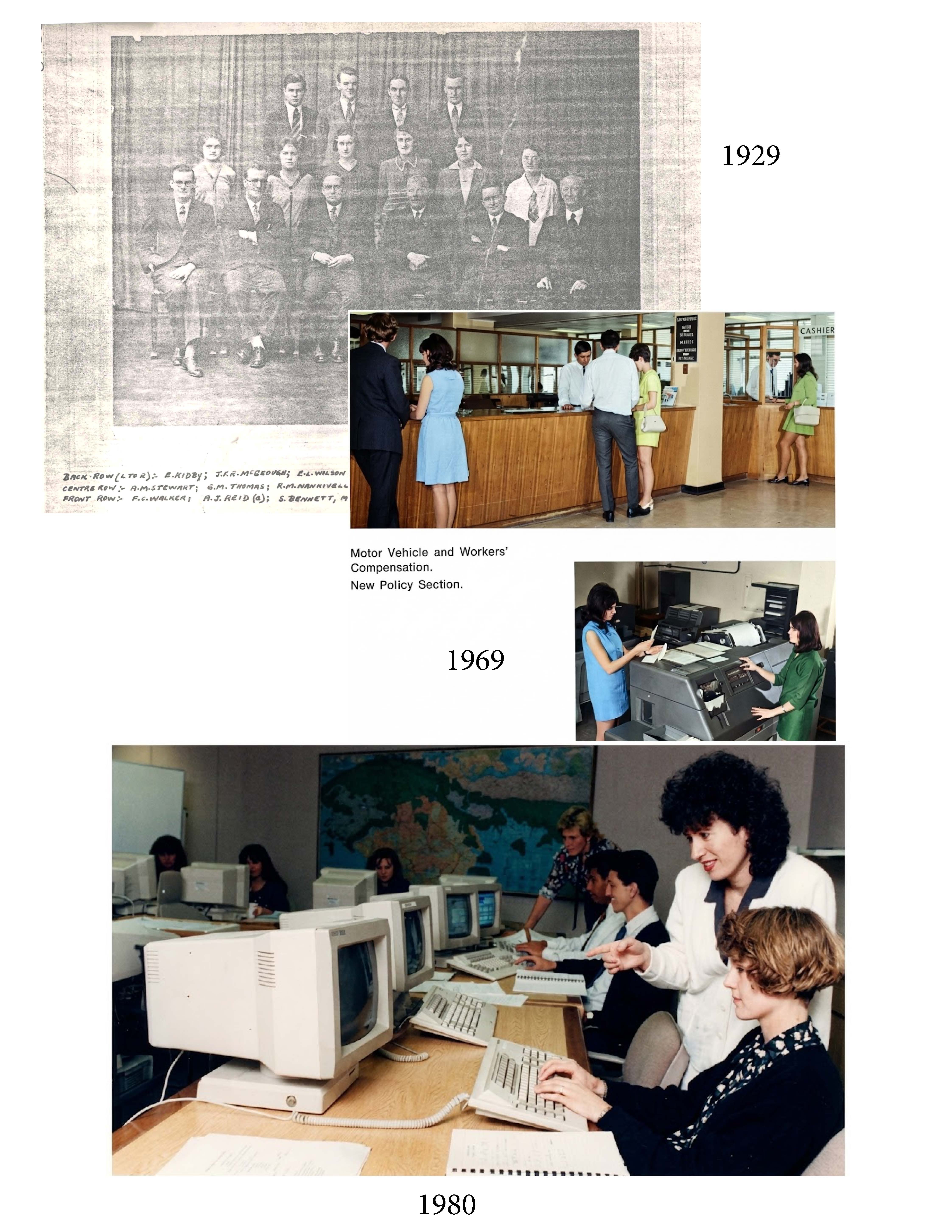 photos of staff and technology