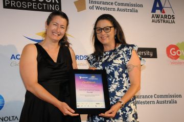 2024 Regional Safety Award Winner with Alison Wilson