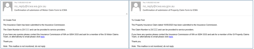 Email 1