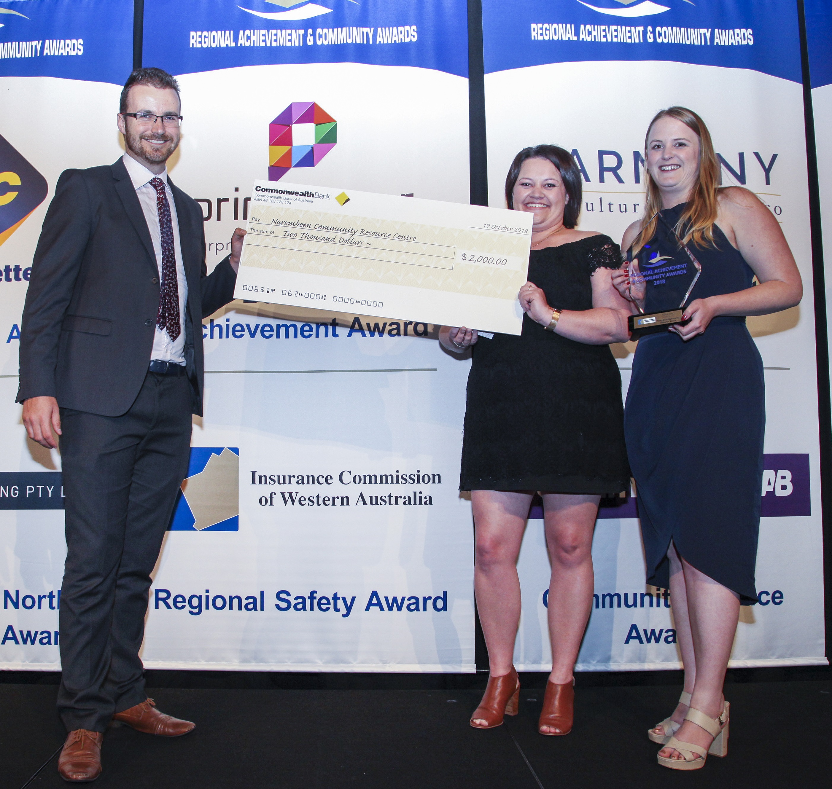 Narembeen CRC Regional Safety Award winner 2018